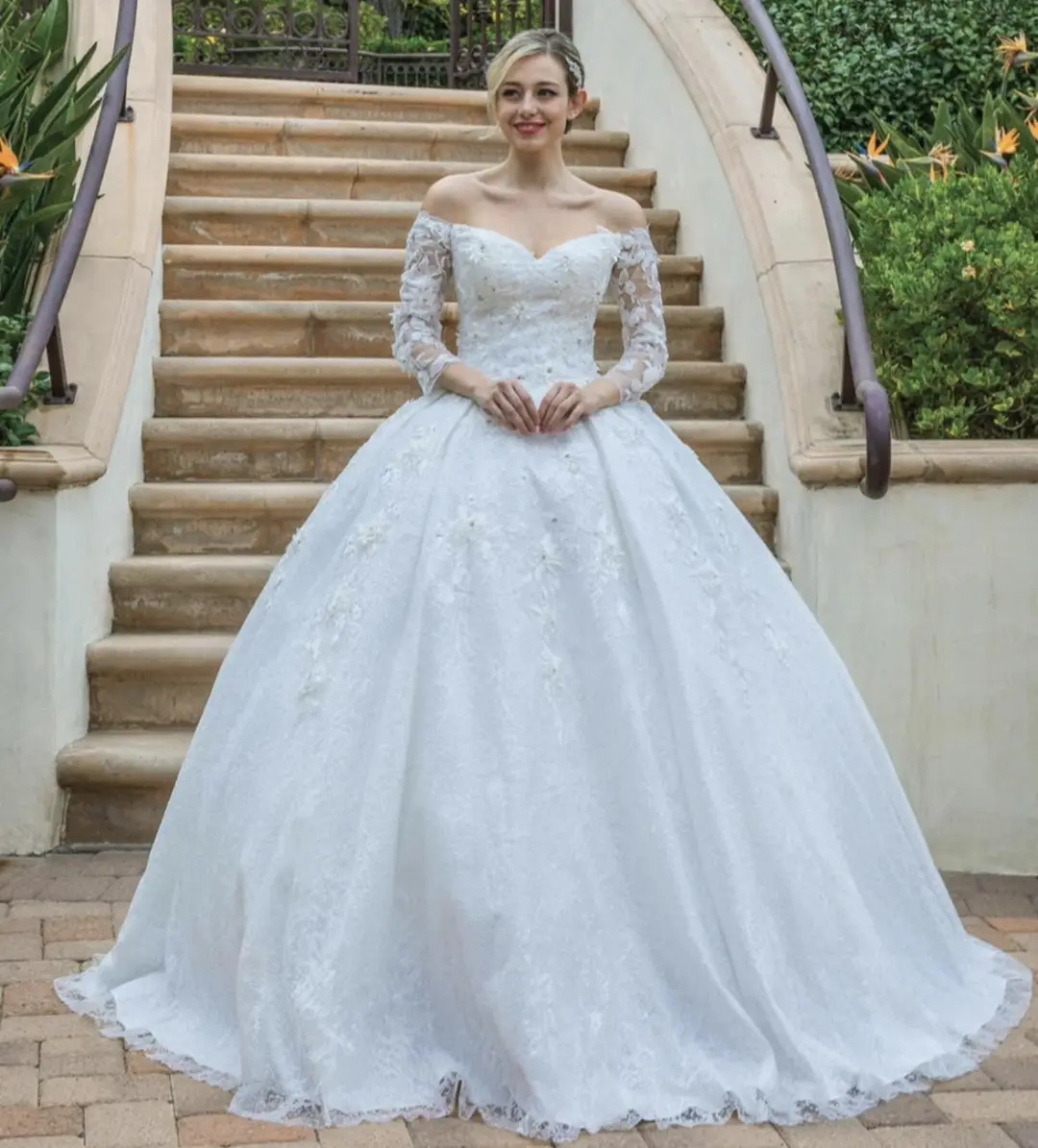 Vestido de novia bridal gow estilo