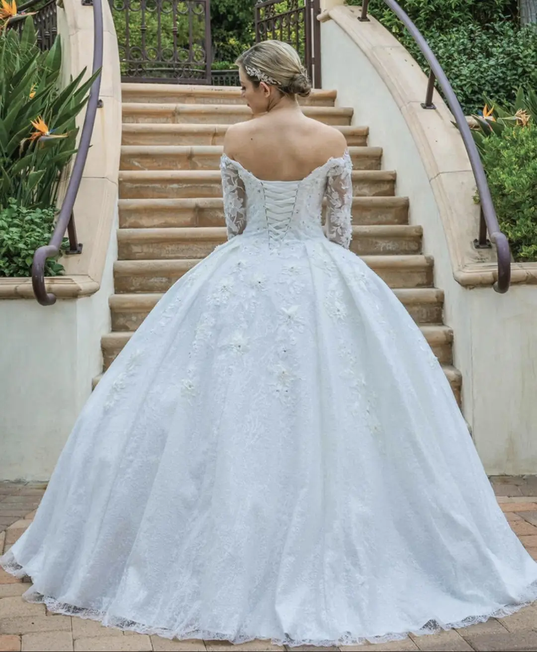 Vestido de novia bridal gow estilo