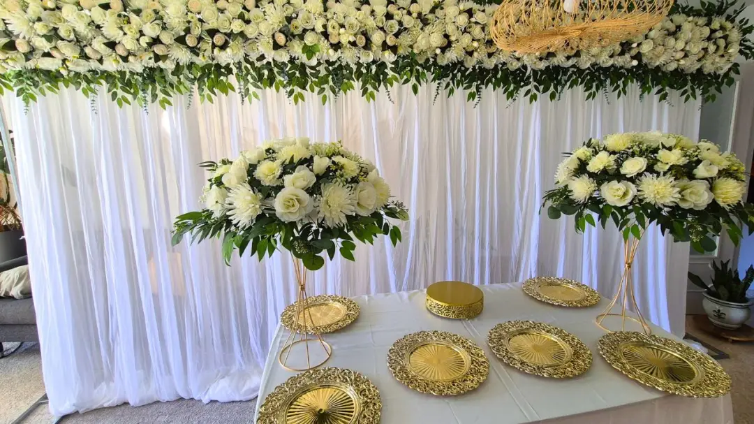 Arco de flores para boda