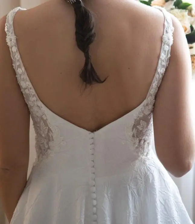 Vestido de novia blanco
