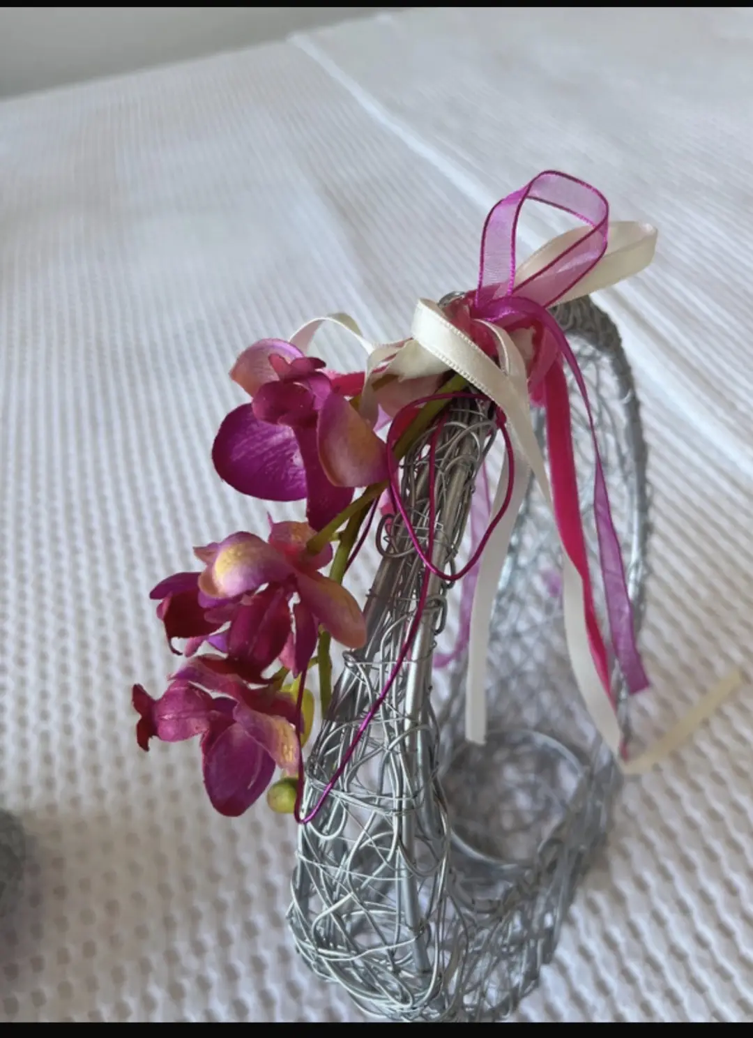 Cesta porta petalos